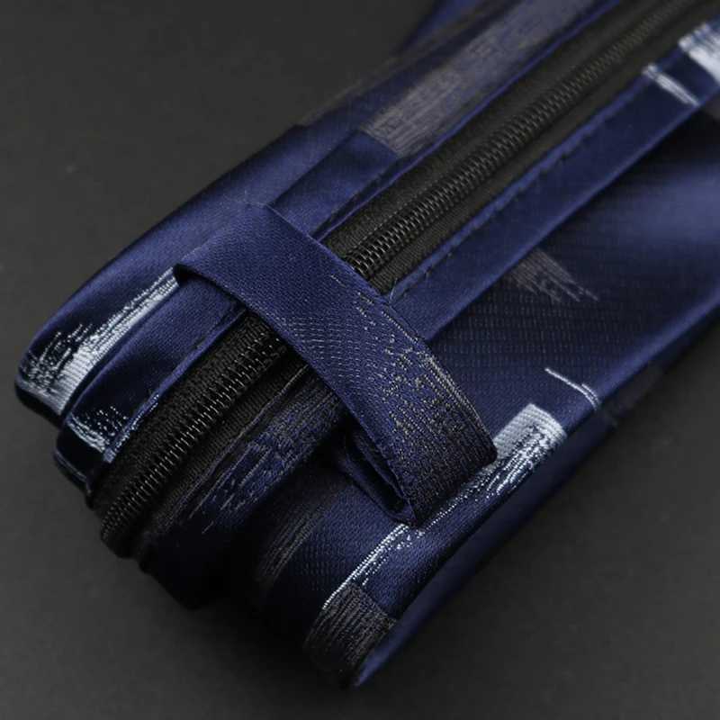 Luxury 7cm Mens Tie Pre-tied Easy Wear Neck Tie For Men Zipper Lazy Pre-tied Business Wedding Stripes Plaid Wen Necktie X250407