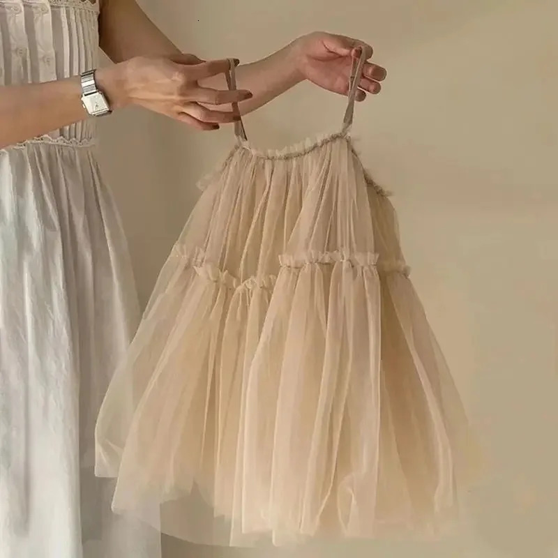Baby Girl Dress Summer Toddler Kids Dress Baby Tutu Dresses Children Birthday Party Dress Baby Girl Clothes 250407