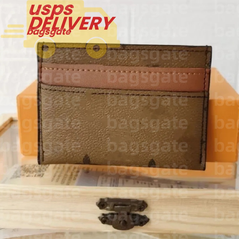 Designer Card Holders Credit Card Holder Wallets Holders Classic Men Women Mini Small Wallet High Quality Slim Bank Cardholder No Box Total New Style