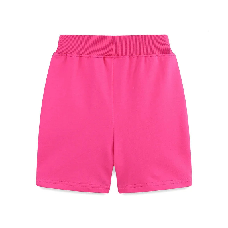 Jumping Meters 2-7T Summer Shorts For Boys Girls Pockets Sloth Applique Baby Drawstring Toddler Short Pants Fashion Kids Clothes 250408