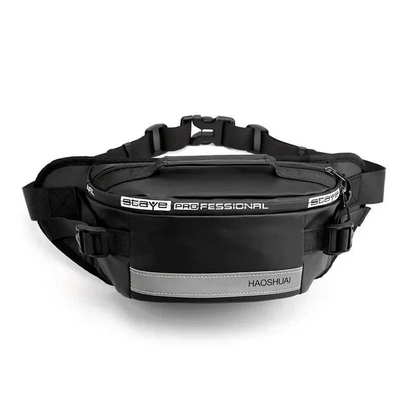 2024 high-capacity anti-theft mens waist bag multifunctional shoulder bag mens nylon luggage Z250407