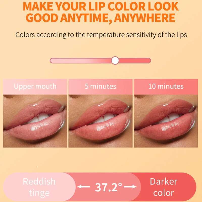 Honey Avocado Lip Balm&Lip Gloss Set PH Color Change Moisturizing Long Lasting Light Pink Lipstick Lips Makeup For Women