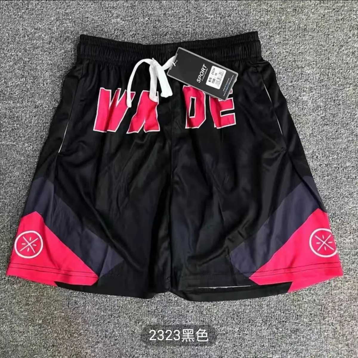 Wade American Basketball Shorts Summer Sports Fitness Running Training Shorts 3D Digital Printing Mens Shorts Breathable W250407