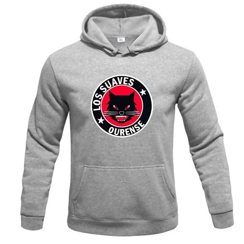 Los Suaves Ourense Warrior Fabric Printed Mens Hoodie Casual Top Rap Spring and Autumn Round Neck Unisex Long Sleeve Zipper W250408
