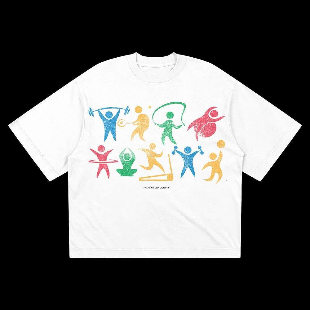 American street fashion trend hip hop unisex letter printed personalized design versatile T-shirt