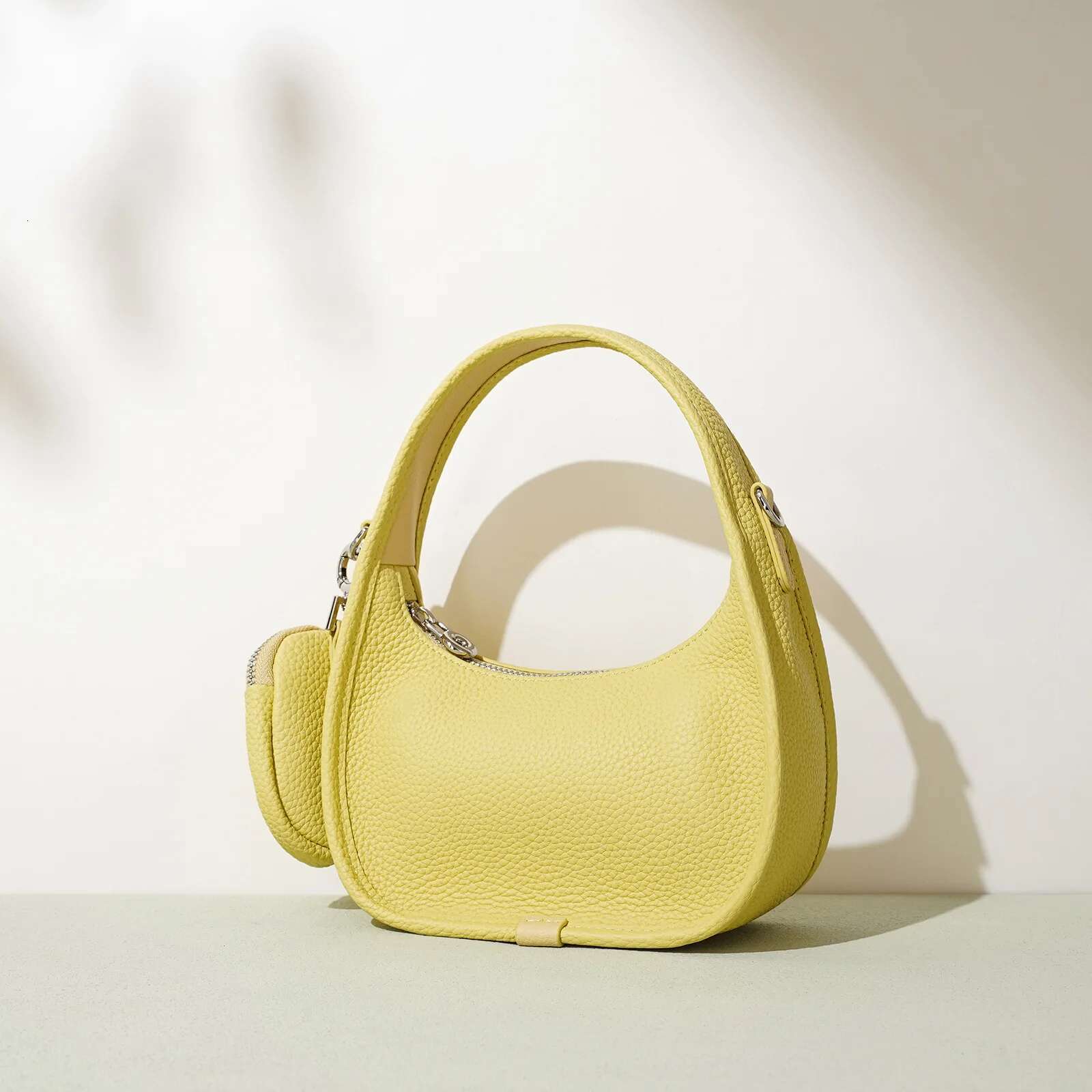 New Fashion Genuine Leather Underarm Saddle Handbag Design Shoulder Bag For Ladies Women's Bag Original Designer Bags