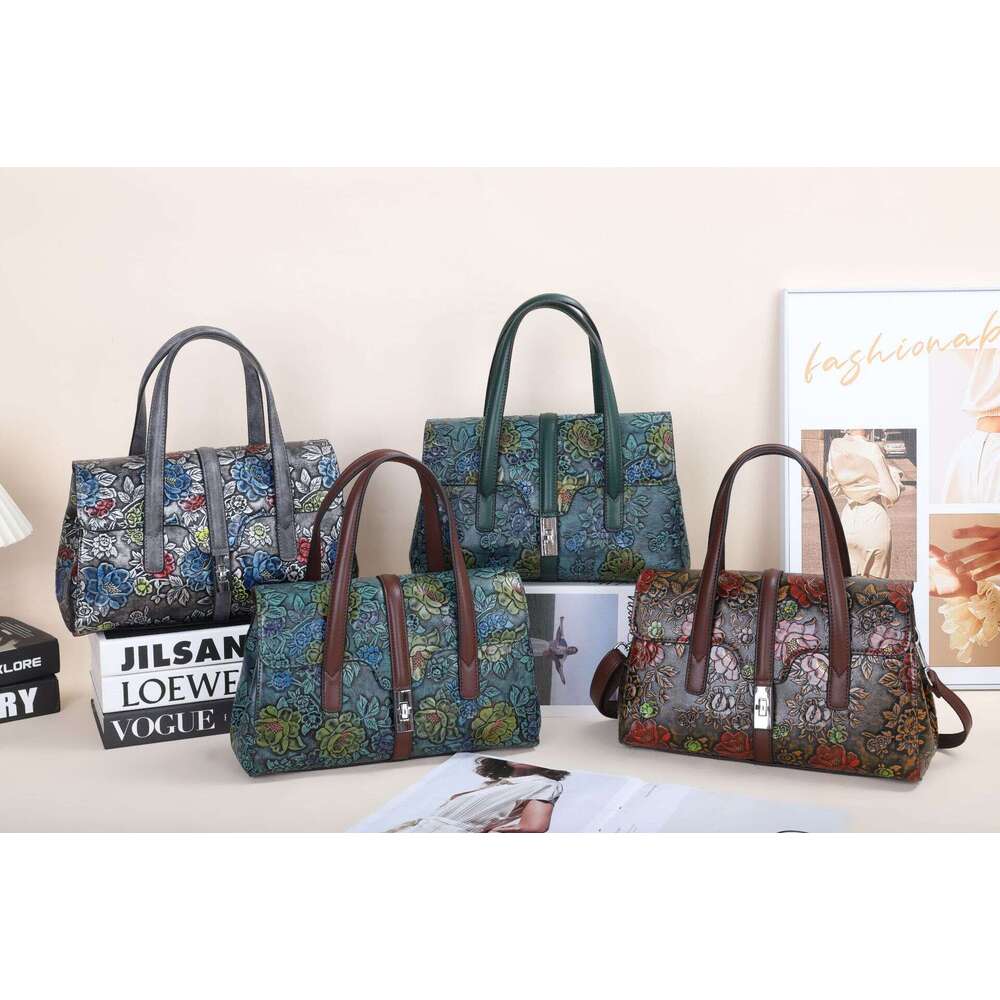 Siweiya Women's Bag 2022 New Collection Fortune 7803. Blossoming Series Single Shoulder Handbag