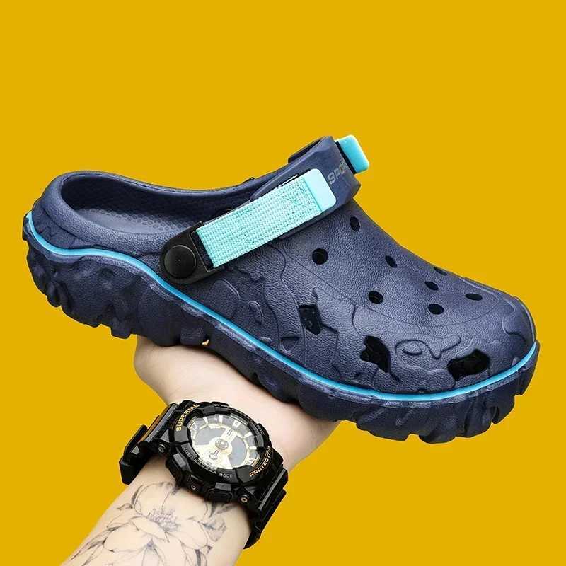 New Arrival 2025 Summer Mens Sandals Hot Selling Outdoor Garden Clogs Cave Shoes Mens Casual Shoes Water Shoes Comfortable Home Soft Skating Shoes T25