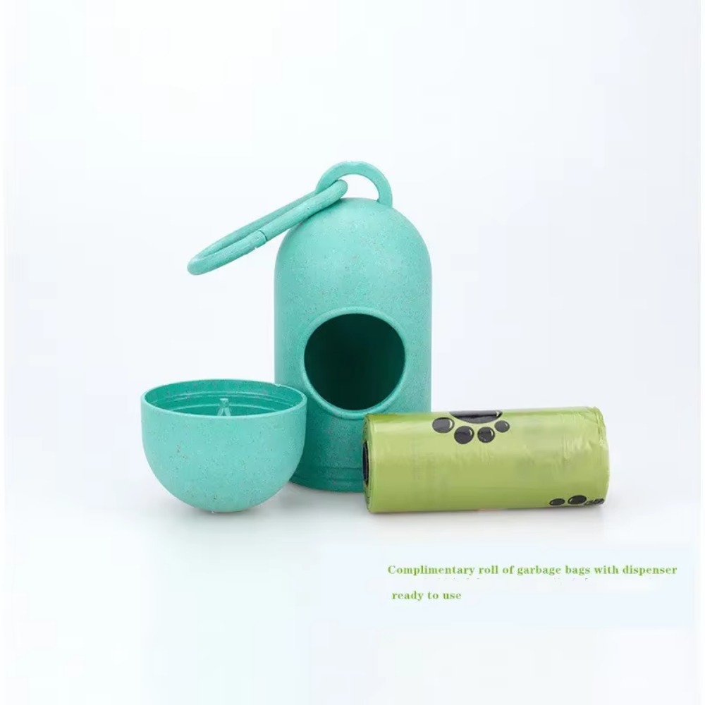 Waste Garbage Holder Dispensers Fashion Dog Poop Bag Dispenser Poop Bags Set Pets Dogs Trash Cleaning Dog Toy Supplies