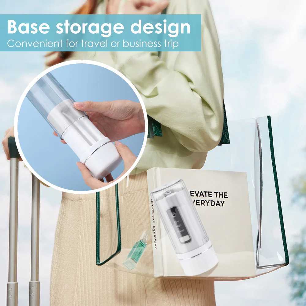 Oral irrigator+4 Jets 3-mode USB charging sink portable dental sink nozzle irrigator M250408