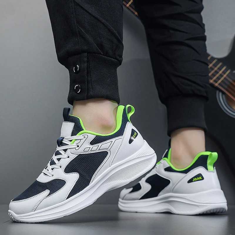 Mens sports shoes Plus size 50 casual shoes mens large sports running shoes breathable casual sports walking shoes M Y250408