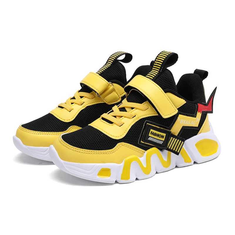 Childrens basketball shoes soft soled sports shoes outdoor childrens sports running shoes anti slip and breathable walking sports shoes W250407