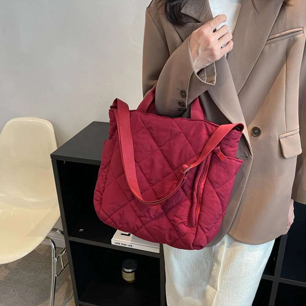 Ladies' Large Capacity Portable Shopping Cute Ladies' Handbag Shoulder Bag, Suitable For Daily Travel In Autumnandwinter-Ll