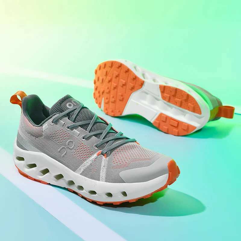 Mens soft soled running shoes new spring summer autumn mesh breathable casual sports shoes Y250408