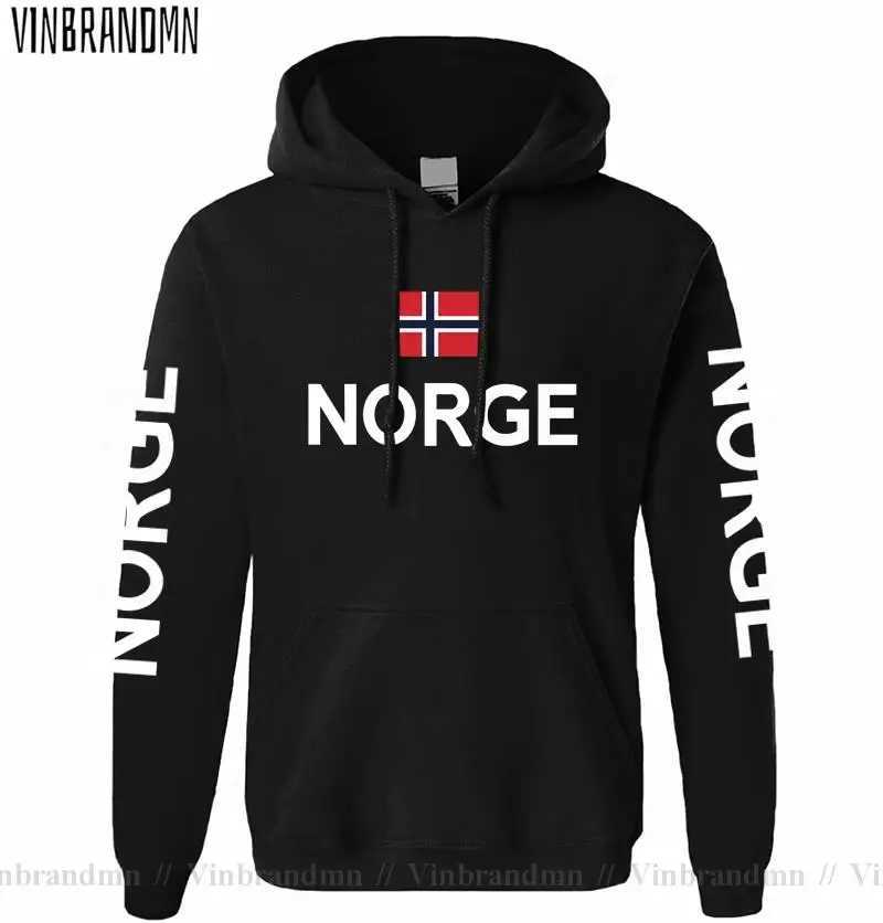 Norway hoodie mens sweater new hip-hop street flag without Norway W250408