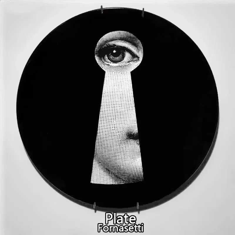 Fashionable ladies faces Milan style art ceramic wall panels living rooms bars banquets hotels studio decorations wedding gifts X250408