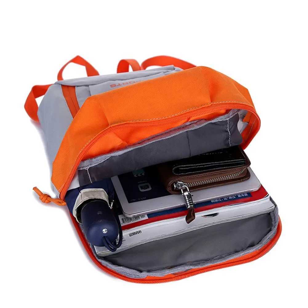 10L Outdoor Sports Light Weight Waterproof Backpack Travel Hiking Bag Zipper Adjustable Belt Shockproof Camping KnapsackC250407