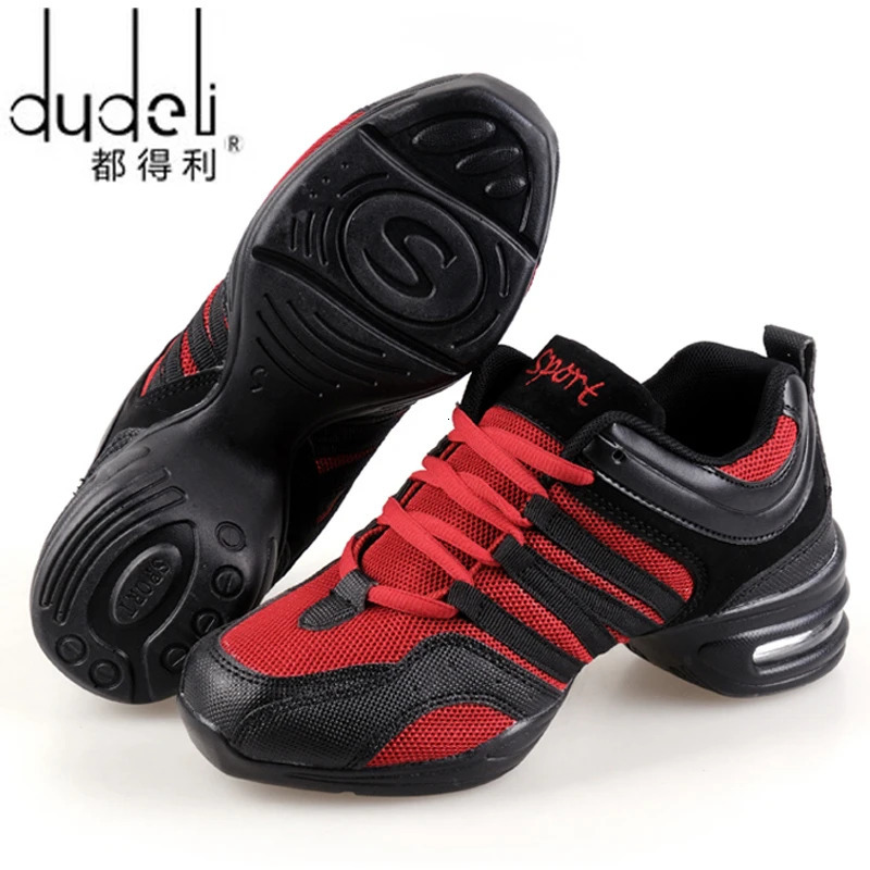 Womens Dance Shoes Soft Outsole Woman Breath Jazz Hip Hop Shoes Sports Sneakers Ladies Girls Modern Jazz Dancing Shoes 250407