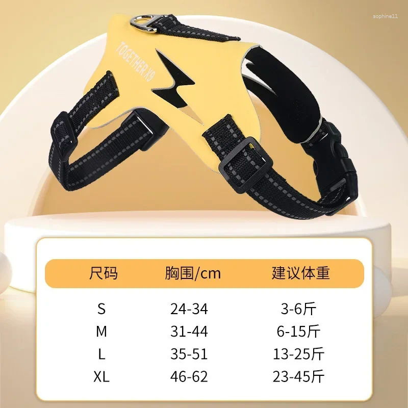 Update South East Asia Pet Chest Strap Dog Explosion-Proof Vest Type Walking Leash Source Factory Spot