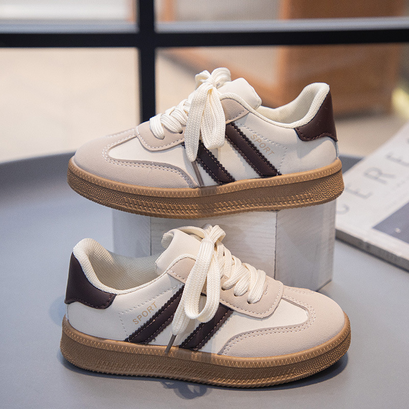 Low Top Children tenis Hot Sale Flat Heel Kids Sneakers Boys Girls Casual Walkfashion Platform Soft Bottom School Shoes Size 26 - 37