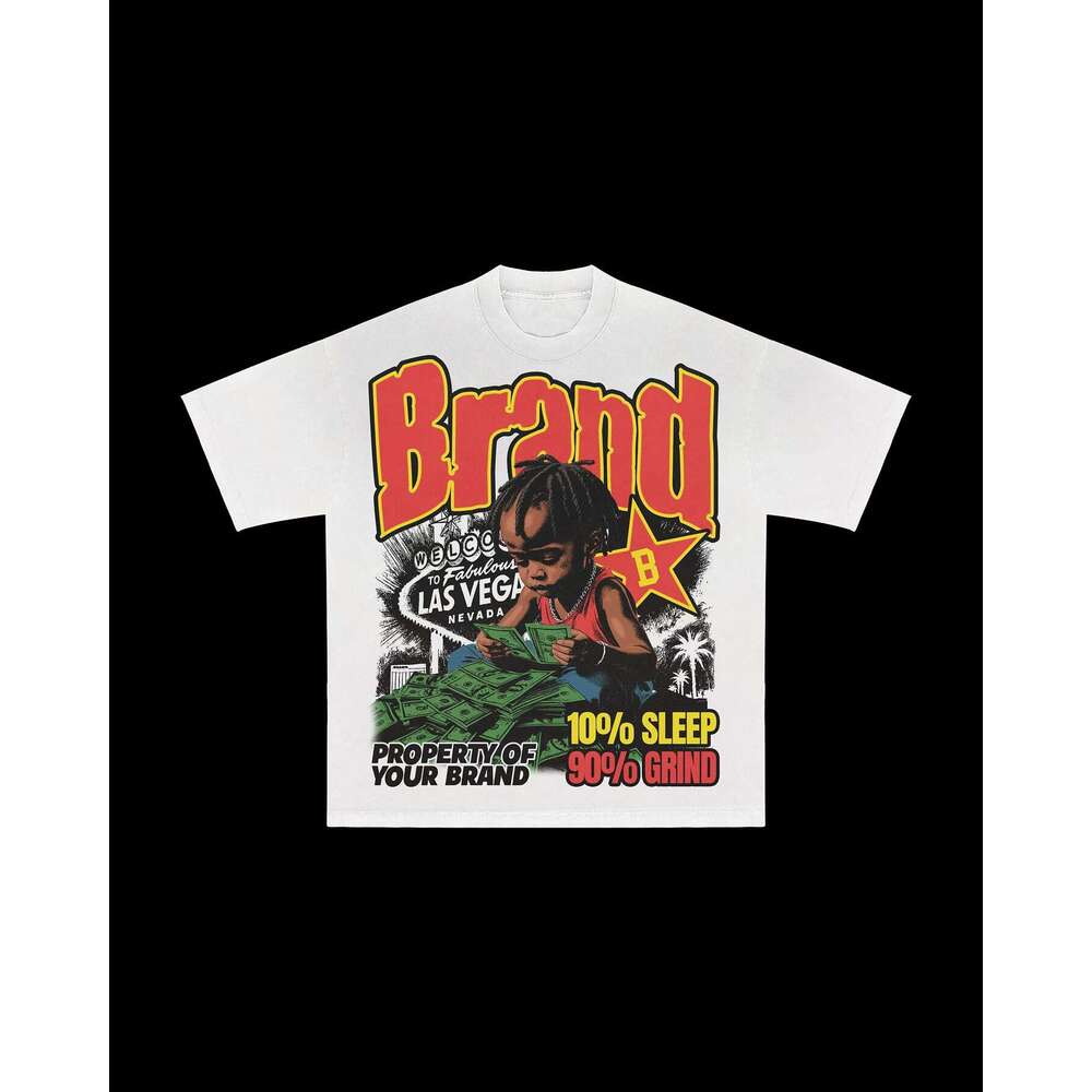 2025 New Fashionable and Minimally Designed Unisex Casual Personalized Street T-shirt