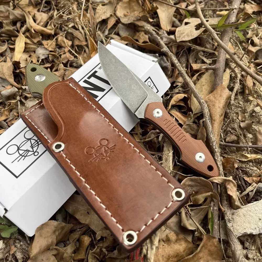 GiantMouse GMF3 fixed blade knife 8Cr13Mov blade G10 handle high-quality pocket knife outdoor EDC camping hiking tool gift X250408