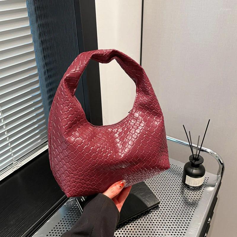 Free Shipping Totes Fashion Trendy Woven Commuting Minimalist Tote Shoulder Bag Niche Design Underarm Large Capacity 2025 Designer Bag Luxury Bag Tote