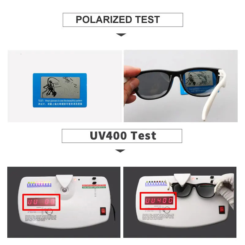 Sunglasses for children polarized children classic er eyeglass rivets TAC TR90 boys and girls flexible safety frame shadow 250403