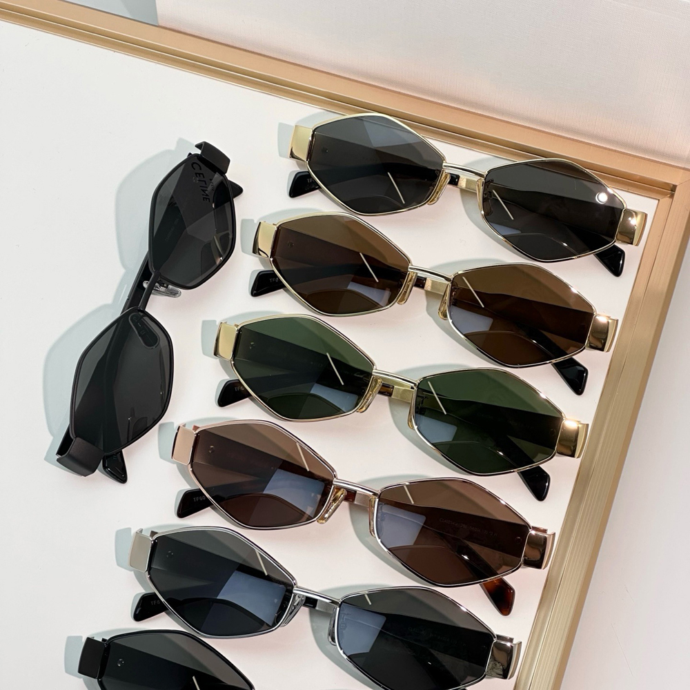 Sunglasses for Women Vintage Cat-eye Sunglasses Designer Sunglasses Small Square Hexagon Sunglass