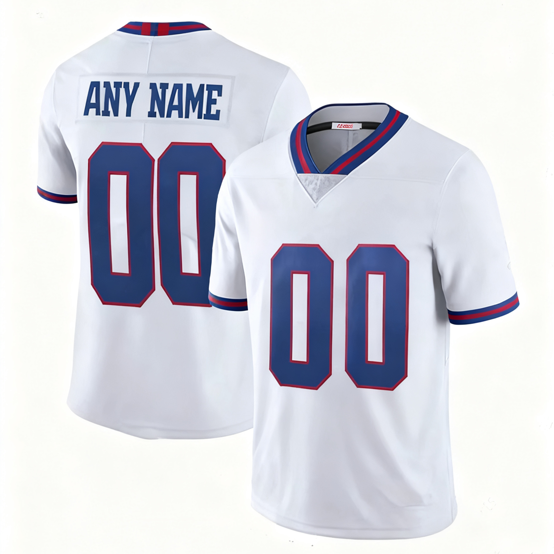 Famous New York Football jerseys with embroidered men women youth customized # Skattebo 44 # Singletary 26 # Nabers 1 free shipping custom Jersey