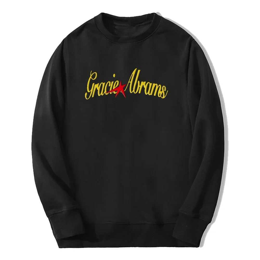 Gracie Abrams Star Merch Sweatshirt 2024 Tour Crewneck Long Sleeve Street Clothing Mens Fashion Mens Clothing W250408