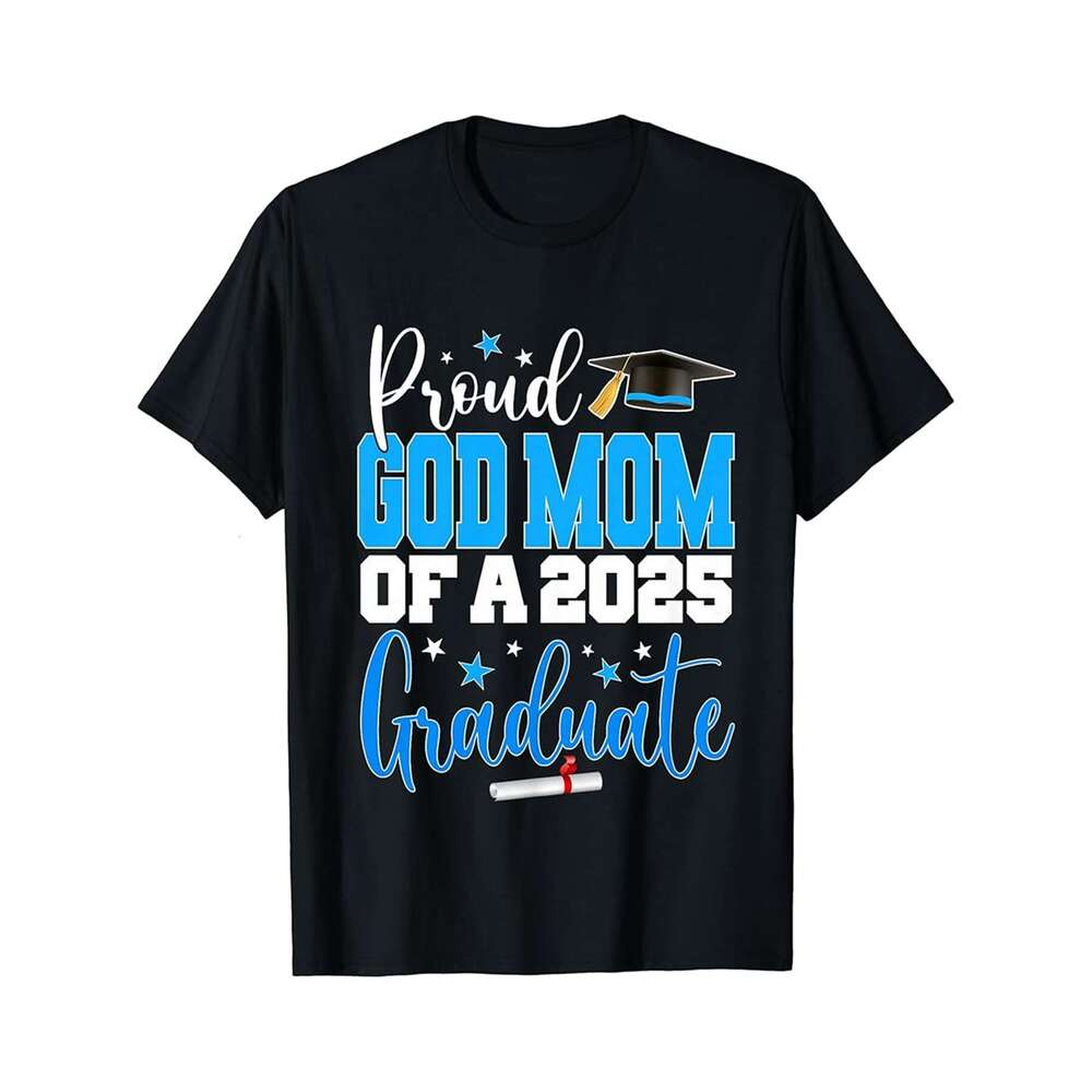 Designer T shirt Senior 2025 Proud Grandma Of A Class Of 2025 Graduate - 220g Tshits