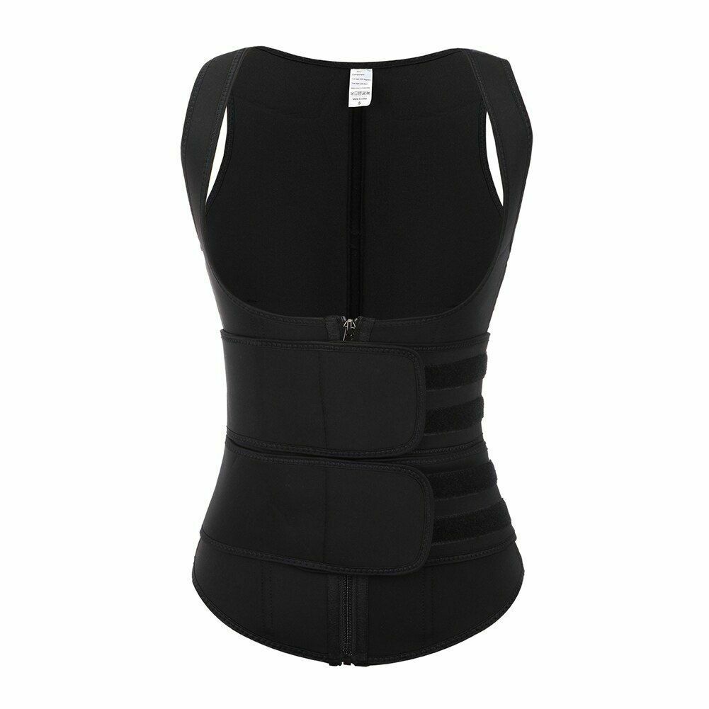 Neoprene Waist Trimmer Girdle Double Belts Corset Cincher Fitness Sauna Sweat Bands Slimming Body Shapers Shaping Perfect Curve Tummy Control Shapewea