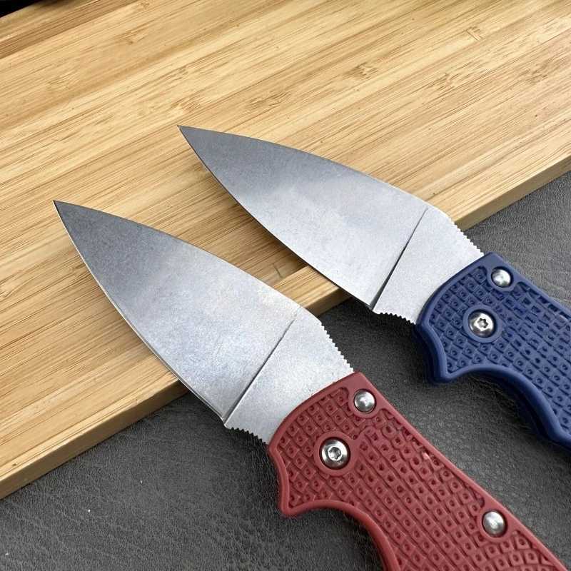 C101 Multi color Nylon Fiber Handle Folding Knife Outdoor Tactical Military Hunting Knife Multi purpose EDC Tool Mens Gift X250408