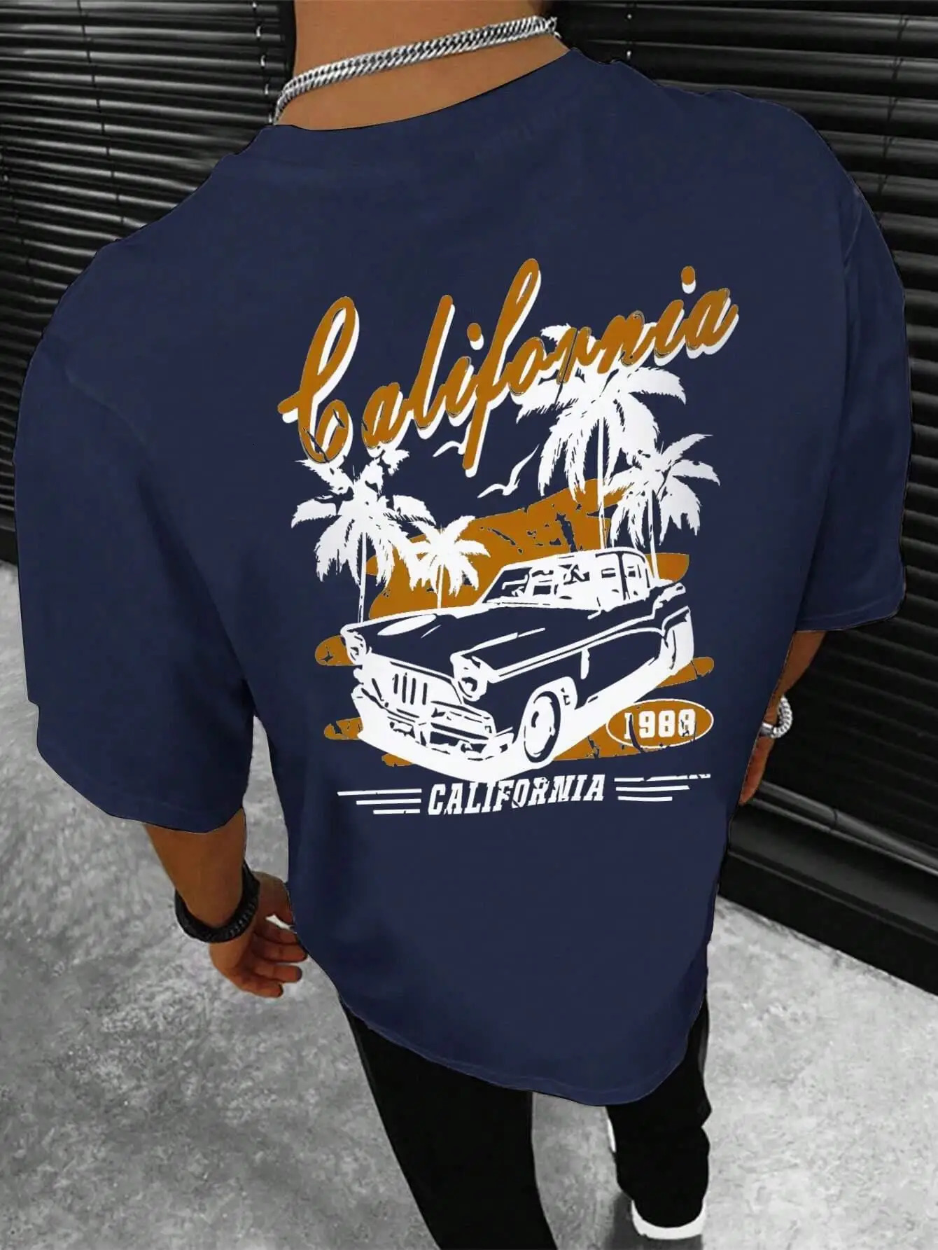 California Extreme Sports Racing Competition T-shirt Mens Fashion Cotton Summer T-shirt Hip Hop Extra Large Casual Top 250402