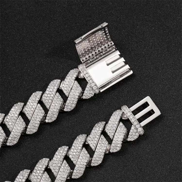 Low price, high-quality, hot selg VVS necklace, fashionable women's Moissanite chain