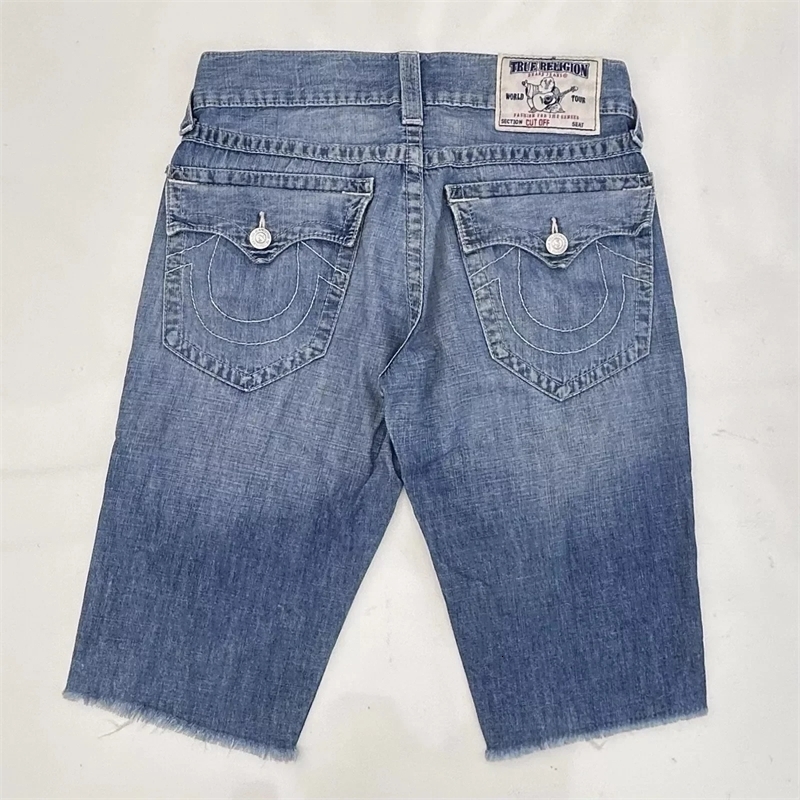 Retro Super Baggy Shorts Harajuku Hip Hop Buddha Graphic Denim Y2k Gym Basketball Women Clothing 250324