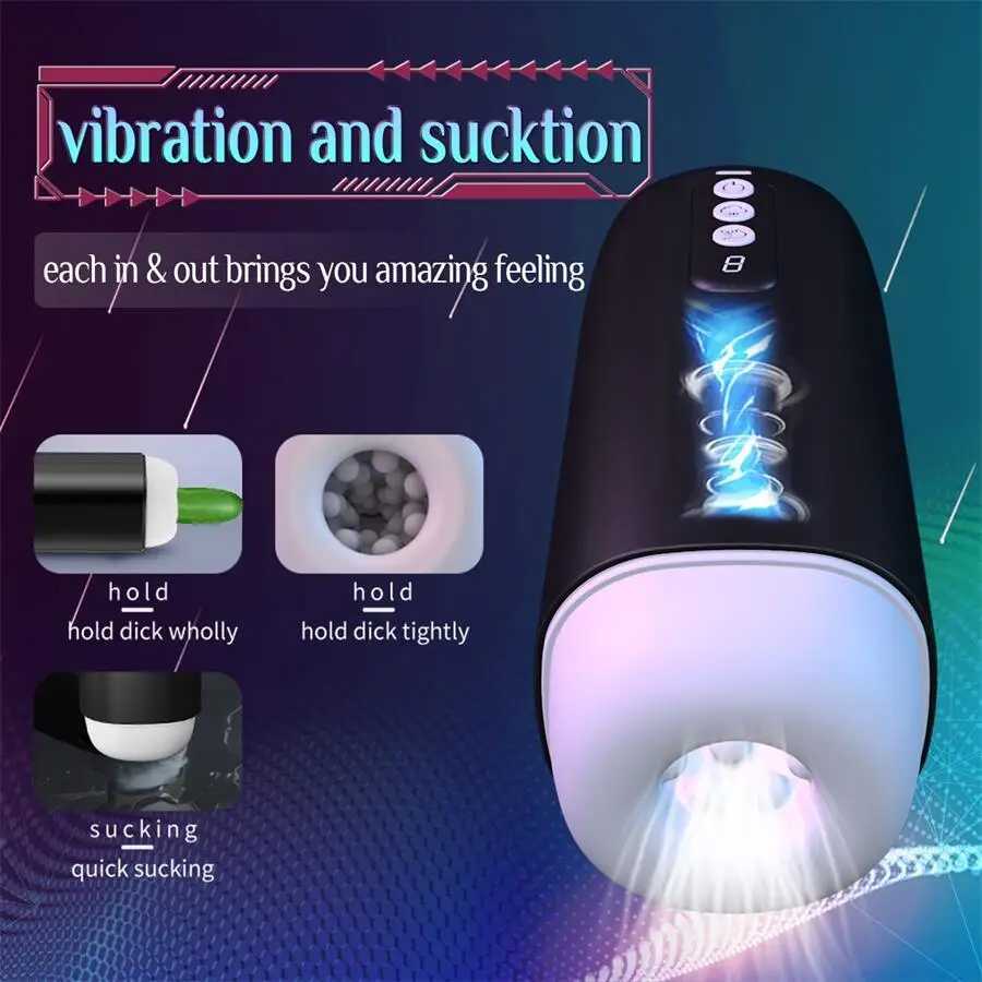 Automatic airplane cup mens retractable adult sex toy electric masturbation male doll artworkXJ250408