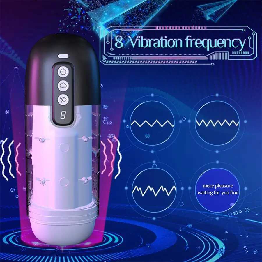 Automatic airplane cup mens retractable adult sex toy electric masturbation male doll artworkXJ250408