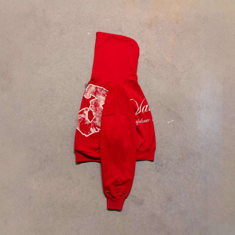 Loose 93 size 3D printed street fashion trend versatile hoodie for American young people