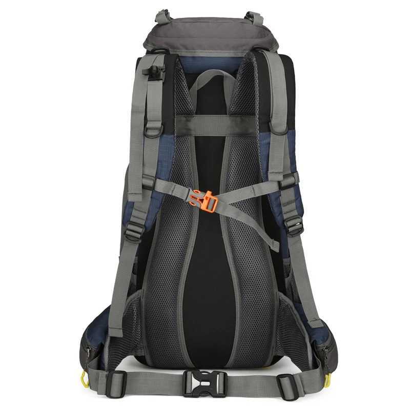 Hiking Backpack Men Women Large Capacity Outdoor Waterproof Trekking Climbing Bag Multi-function Travel Camping Storage BagsC250407