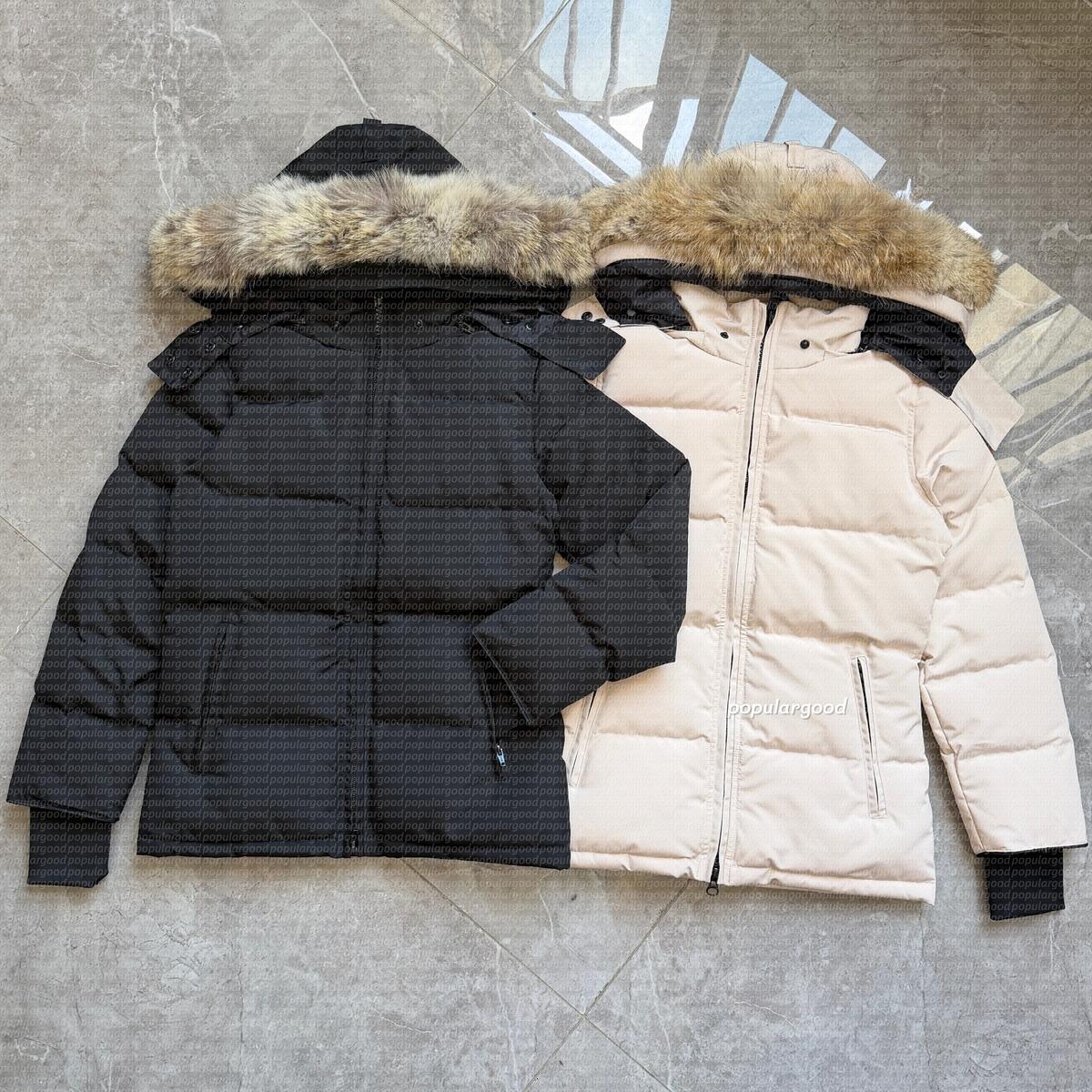 Down Jacket Designer Womens Puffer Jackets Doudoune Femme Jacket Winter Parka Coat Real Wolf Fur Outdoor Wyndham Windbreaker Outerwear Removable Hooded jacket