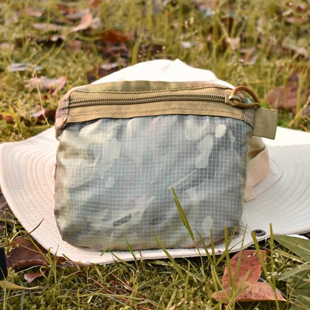 Portable Travel Bag Outdoor Foldable Cross-Body Shoulder Bag Waterproof Large Capacity Shopping Carrier Tote PouchC250407