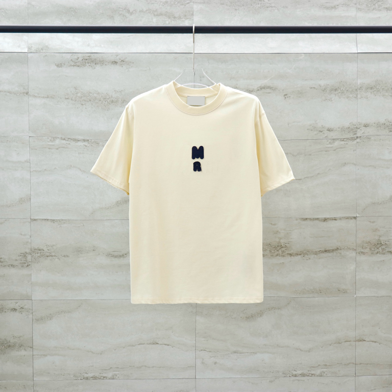 2025 New 3D Braided Cotton T-Shirt Embroidered Letter Summer Casual Tee for Men and Women 0408