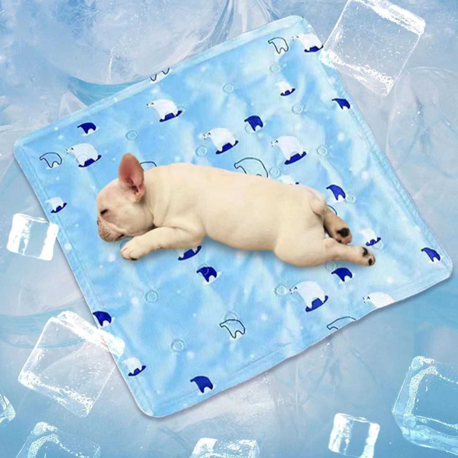 Pet Cooling Pad Durable Dog Summer Cooling Pad Breathable Dog Bed Washable Waterproof Cooling Pad Used for Pet Cat Sleep Mat Y250407
