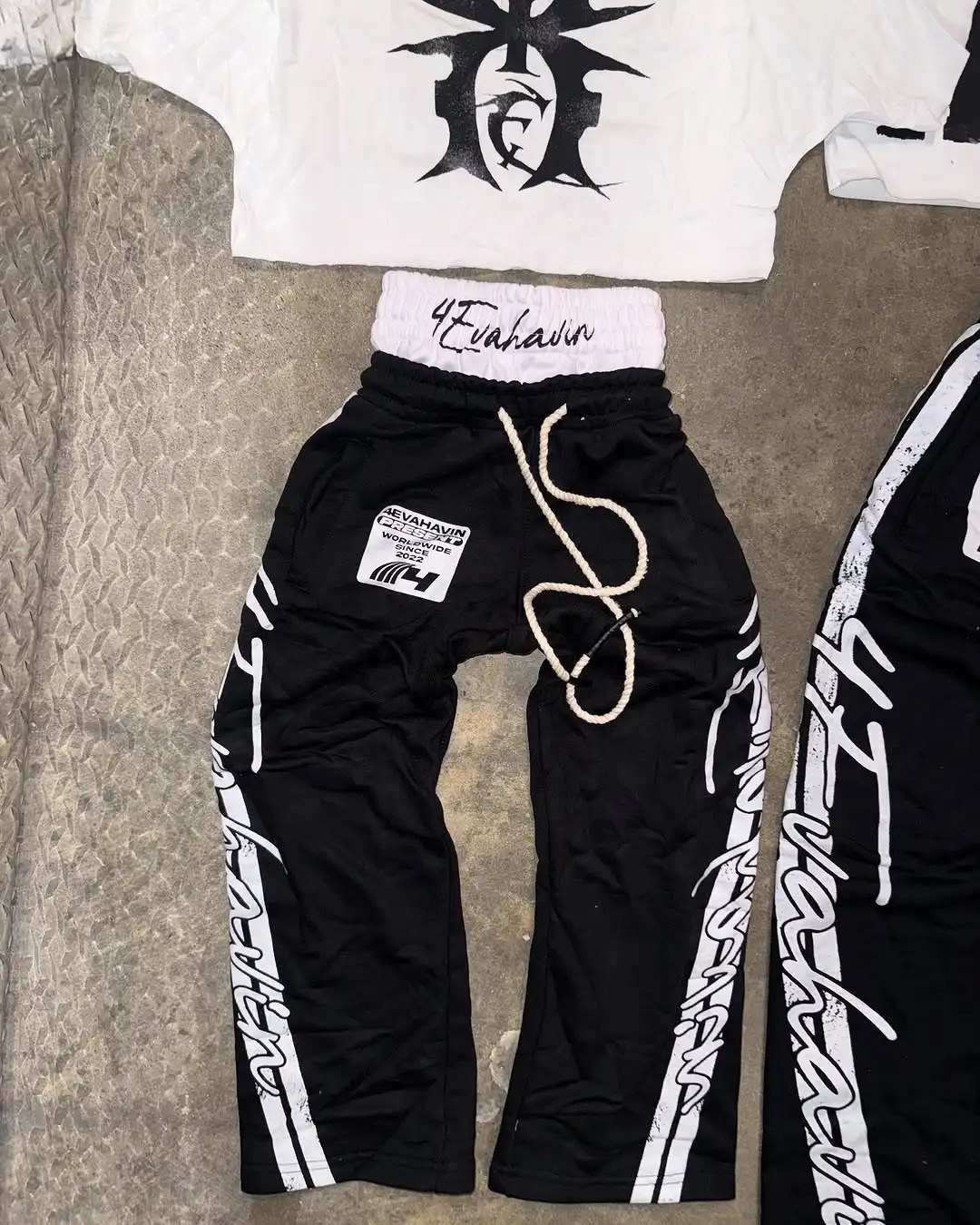 Y2k Fashion Pants American Street Trend Brand Hip Hop Mens Slow Running Drag Sports Oversized Cargo Transporter 250403