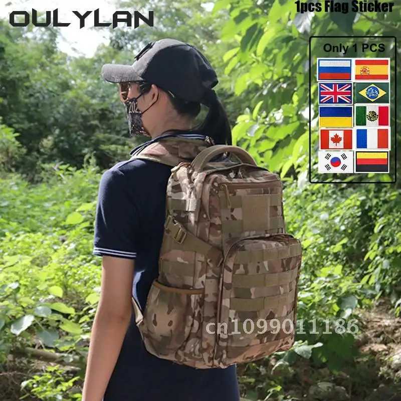 Hunting Hiking Camping Bag Mountaineering Backpack Large Outdoor Capacity Tactical Equipment Pack Assault Action BackpacksC250407