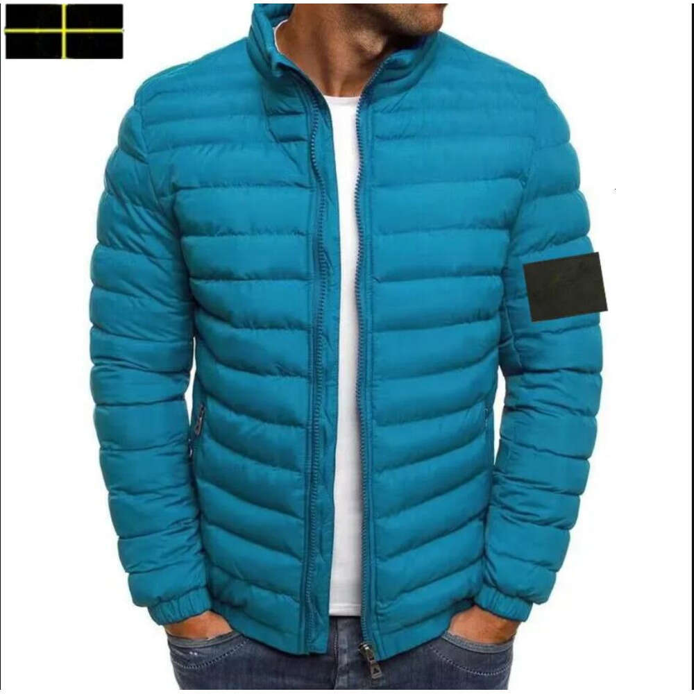 Stone Puffer Jacket Company Islandlys Jacket Designer Fashion Topstoney Down Parkas Islandalys Puffer Jacket Windproof Collar Warm Slim Quality Brand Coat C6b