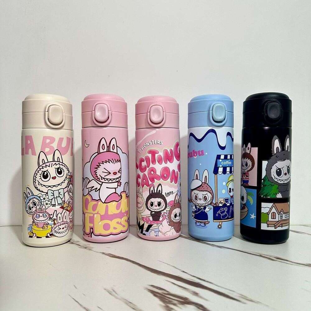 Labubu Cute Labubu vacuum cup insulated mug Daily Cute Cartoon Insulated 304 Stainless Steel 400ml 1f53 3b67