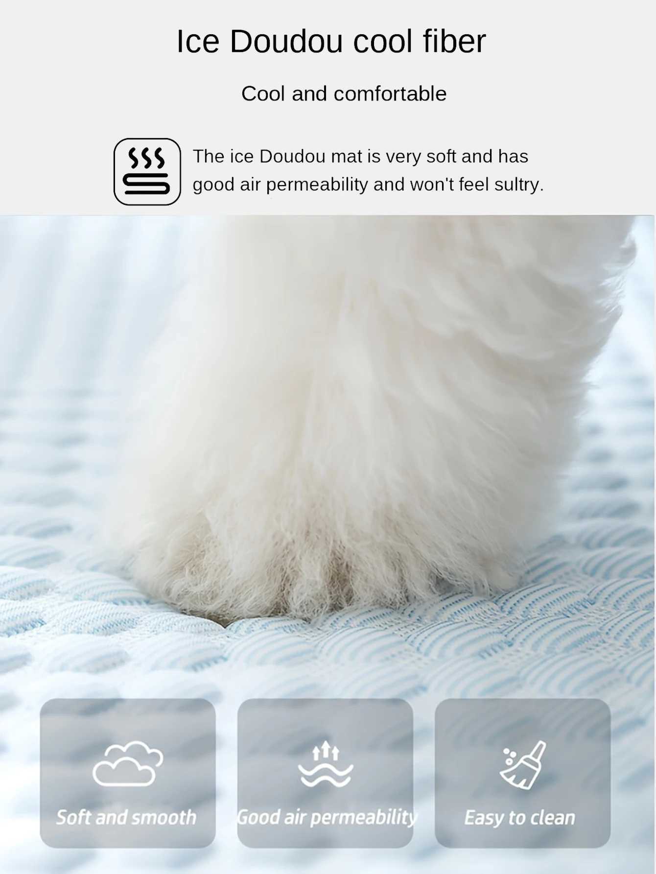 Summer cooling pad sleep pad pet mattress breathable and suitable for small and medium-sized cats and dogs Y250407